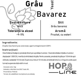 Drojdie Brewline Hefeweizen 12g