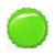 Capac metal pentru sticle de bere - verde deschis 500 buc