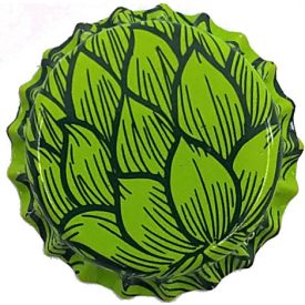  Capac metalic pentru sticle de bere - hamei