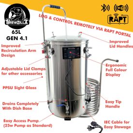 ECHIPAMENT Brewzilla GEN4.1 de 65L