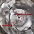 Fermentator conic din oțel inoxidabil KegLand – 32L